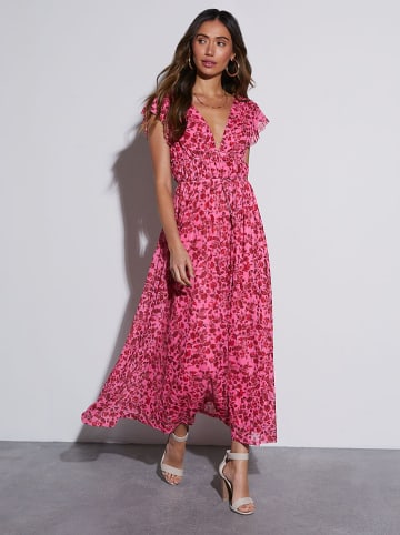 Milan Kiss Kleid in Pink/ Rot