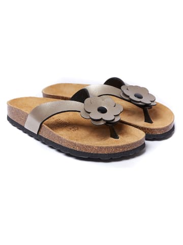 Mandel Zehentrenner "Lene" in Braun