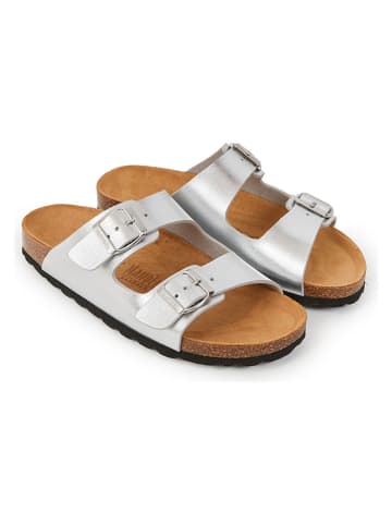 Mandel Klapki "Alberto" w kolorze kremowym