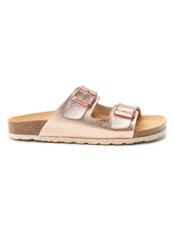 Mandel Pantoletten "Alberto" in Rosa