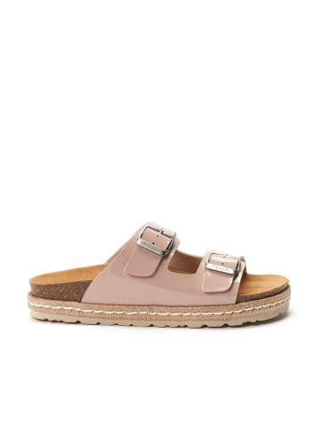 Mandel Slippers "Ana" lichtroze