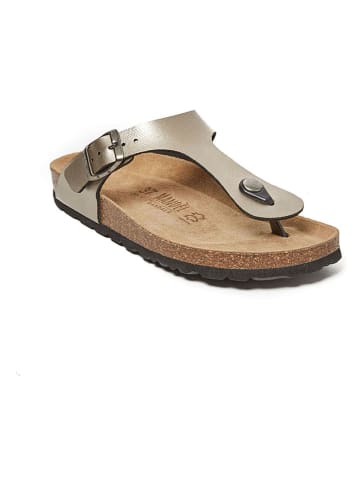 Mandel Teenslippers "Blanca" bruin