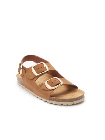 Mandel Sandalen lichtbruin