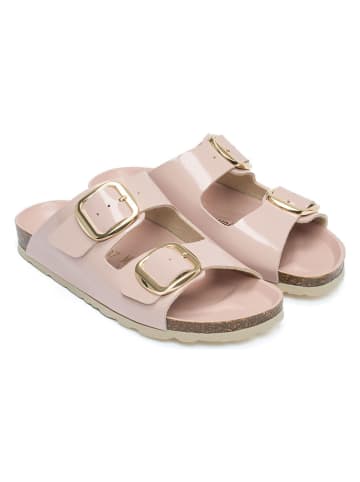 Mandel Slippers lichtroze