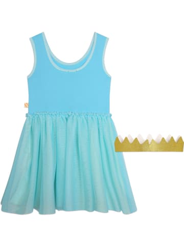 Billieblush 2-delige outfit lichtblauw/goudkleurig