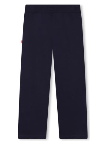 Billieblush Spodnie dresowe w kolorze granatowym ze wzorem