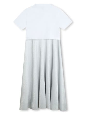 DKNY 2-częściowy zestaw w kolorze biało-szarym