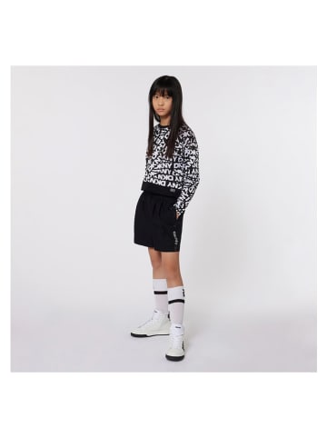 DKNY Koszulka w kolorze czarno-białym