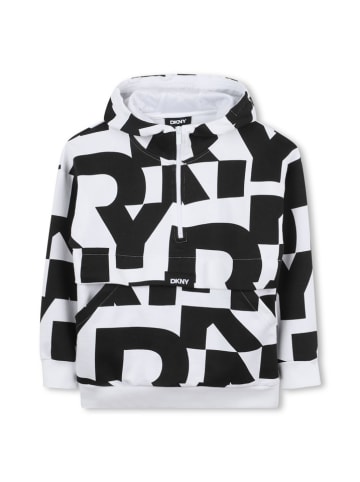 DKNY Hoodie zwart/wit