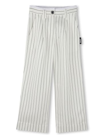 DKNY Broek wit/zwart