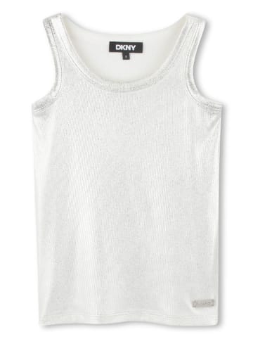 DKNY Top zilverkleurig