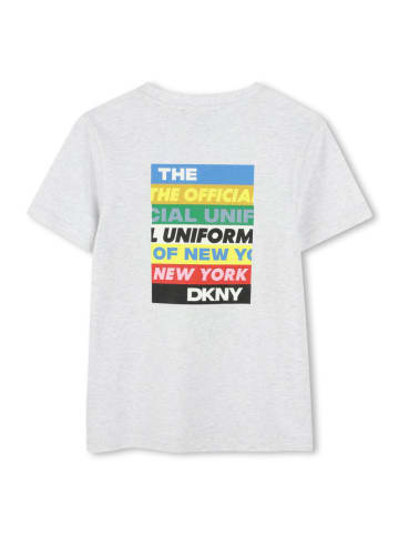 DKNY Shirt lichtgrijs/meerkleurig