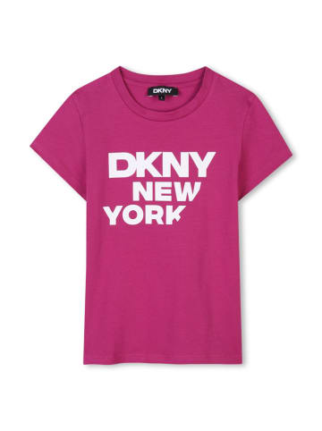 DKNY Koszulka w kolorze różowym
