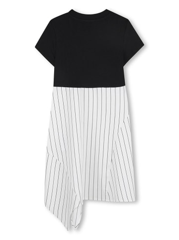 DKNY Sukienka w kolorze czarno-białym