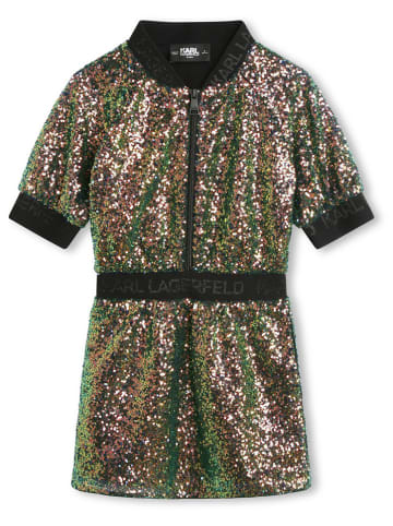 Karl Lagerfeld Kids Sukienka ze wzorem