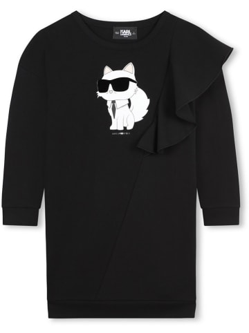 Karl Lagerfeld Kids Sukienka w kolorze czarnym