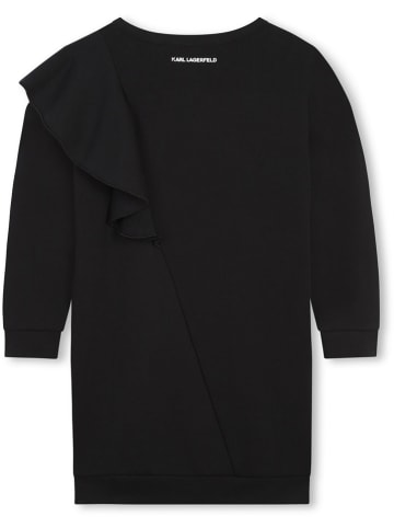 Karl Lagerfeld Kids Sukienka w kolorze czarnym