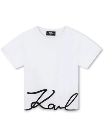 Karl Lagerfeld Kids Shirt wit