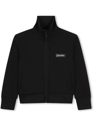 Karl Lagerfeld Kids Sweatjacke in Schwarz