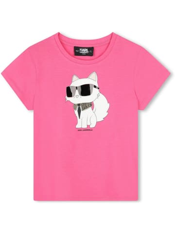 Karl Lagerfeld Kids Shirt roze