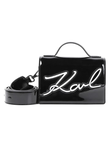 Karl Lagerfeld Kids Schoudertas zwart - (B)16,8 x (H)11 x (D)5,5 cm