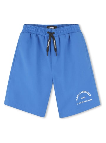 Karl Lagerfeld Kids Zwemshorts blauw