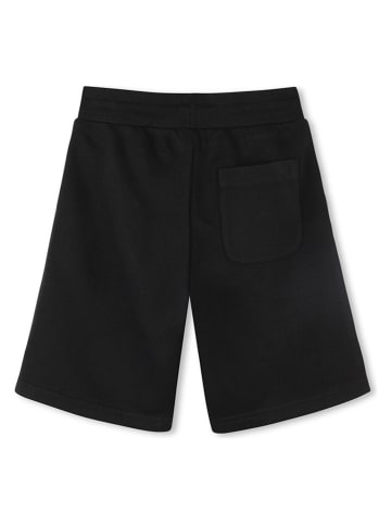 Karl Lagerfeld Kids Bermudy dresowe w kolorze czarnym