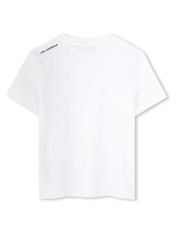 Karl Lagerfeld Kids Shirt in Weiß