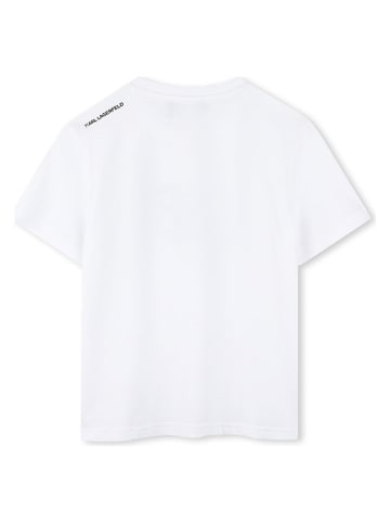 Karl Lagerfeld Kids Shirt in Weiß