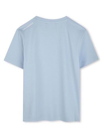 Karl Lagerfeld Kids Shirt in Hellblau