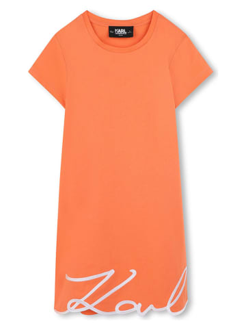 Karl Lagerfeld Kids Kleid in Orange