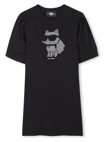 Karl Lagerfeld Kids Jurk zwart