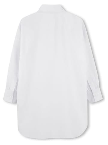 Karl Lagerfeld Kids Sukienka koszulowa w kolorze białym