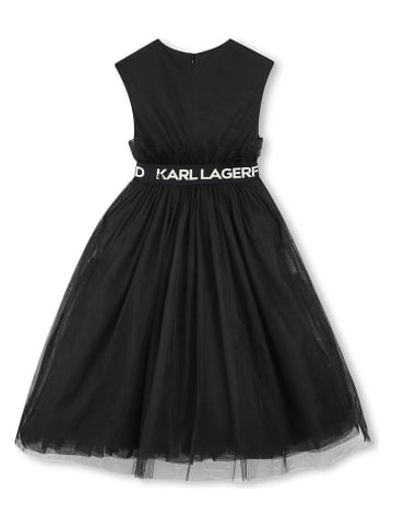 Karl Lagerfeld Kids Sukienka w kolorze czarnym