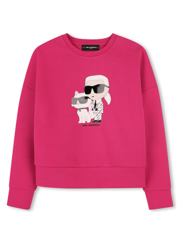 Karl Lagerfeld Kids Sweatshirt roze