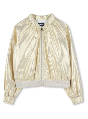 Karl Lagerfeld Kids Blouson in Gold
