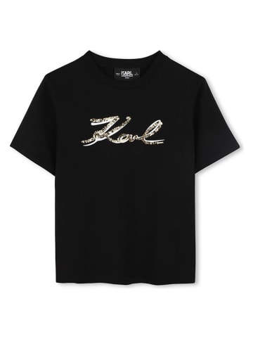 Karl Lagerfeld Kids Shirt zwart