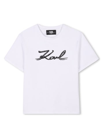 Karl Lagerfeld Kids Shirt in Weiß
