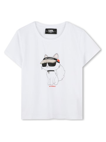 Karl Lagerfeld Kids Shirt in Weiß