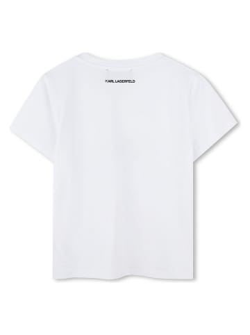 Karl Lagerfeld Kids Shirt wit