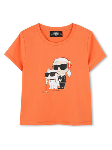 Karl Lagerfeld Kids Shirt oranje