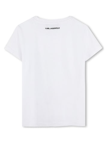 Karl Lagerfeld Kids Shirt wit