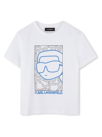 Karl Lagerfeld Kids Shirt wit