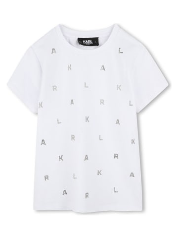 Karl Lagerfeld Kids Shirt wit
