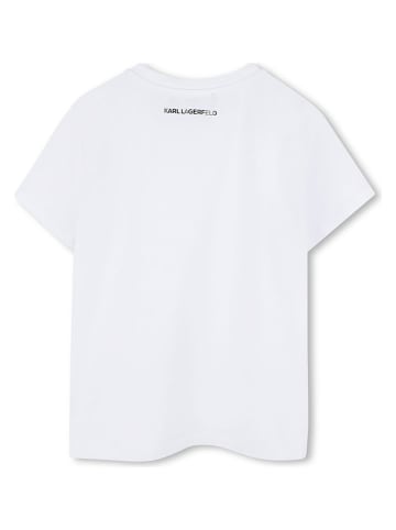 Karl Lagerfeld Kids Shirt wit