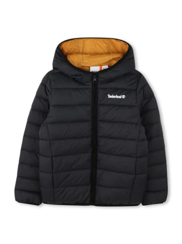 Timberland Doorgestikte jas zwart