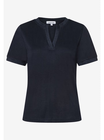 More & More Shirt in Dunkelblau