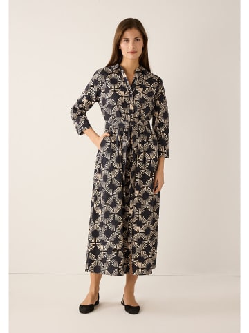 More & More Kleid in Schwarz/ Creme