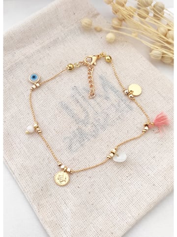 atelier MIU Vergold. Fußkettchen mit Schmuckelementen