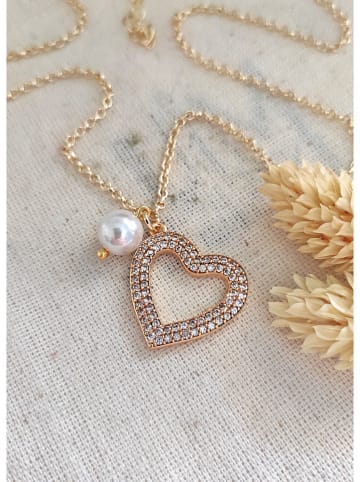 atelier MIU Vergulde ketting met hanger - (L)42 cm
